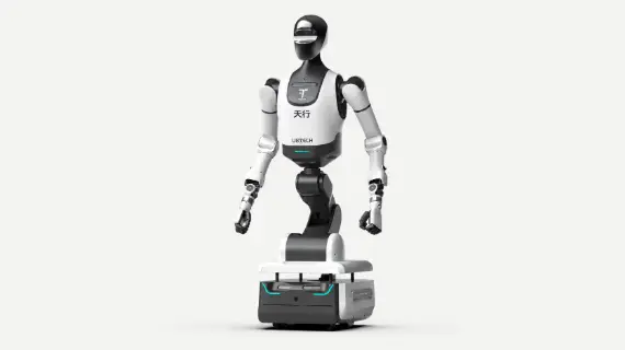Robô humanoide com rodas Sky Walker