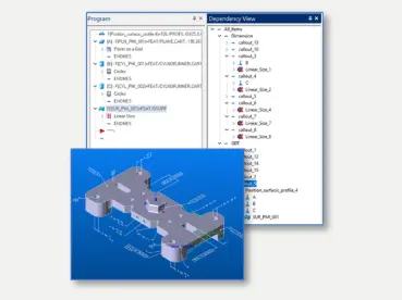 Programação CAD offline e árvore de características no software metrológico CAMIO