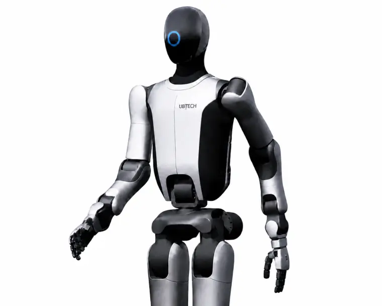 Robô humanoide industrial UBTECH para automação, logística e inspeção