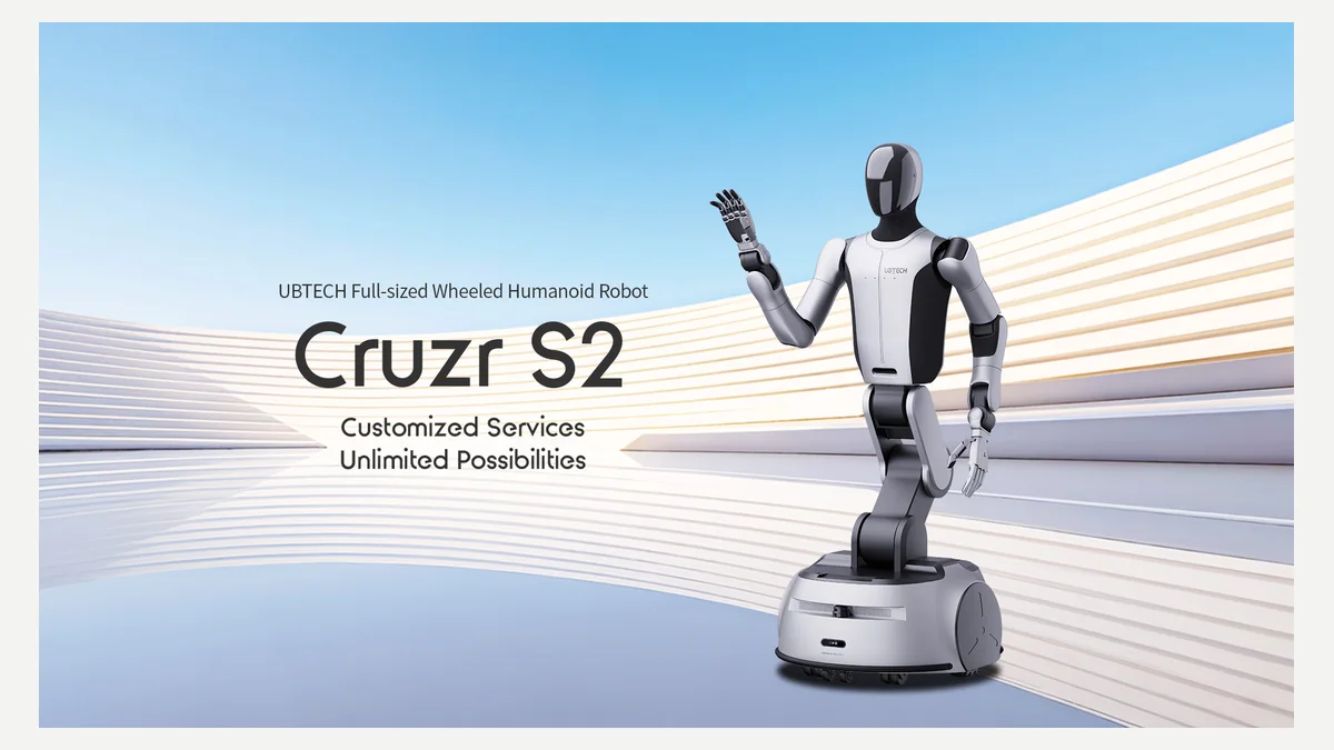 Robô humanoide industrial Cruzr S2