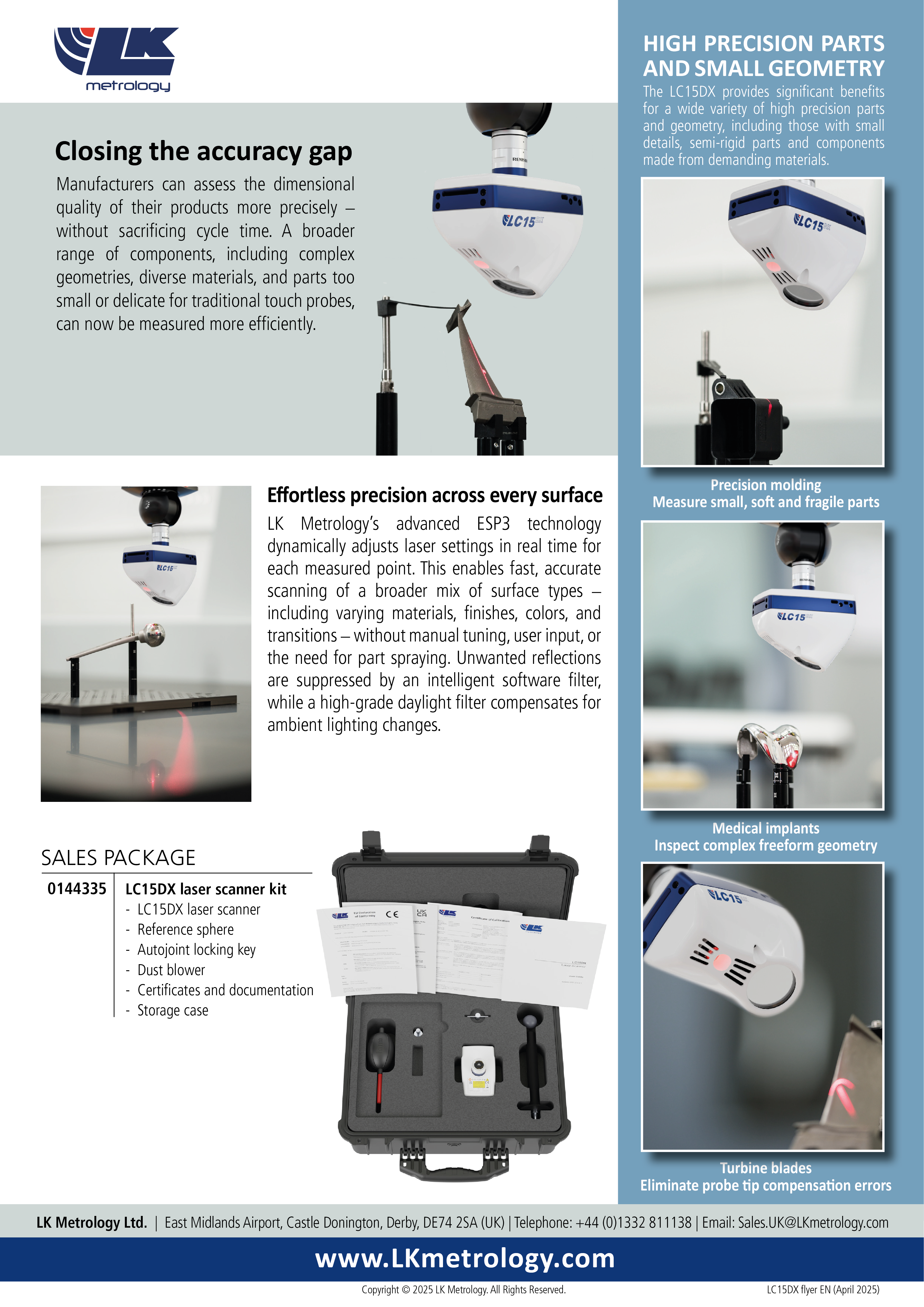 CMM Laser Scanner