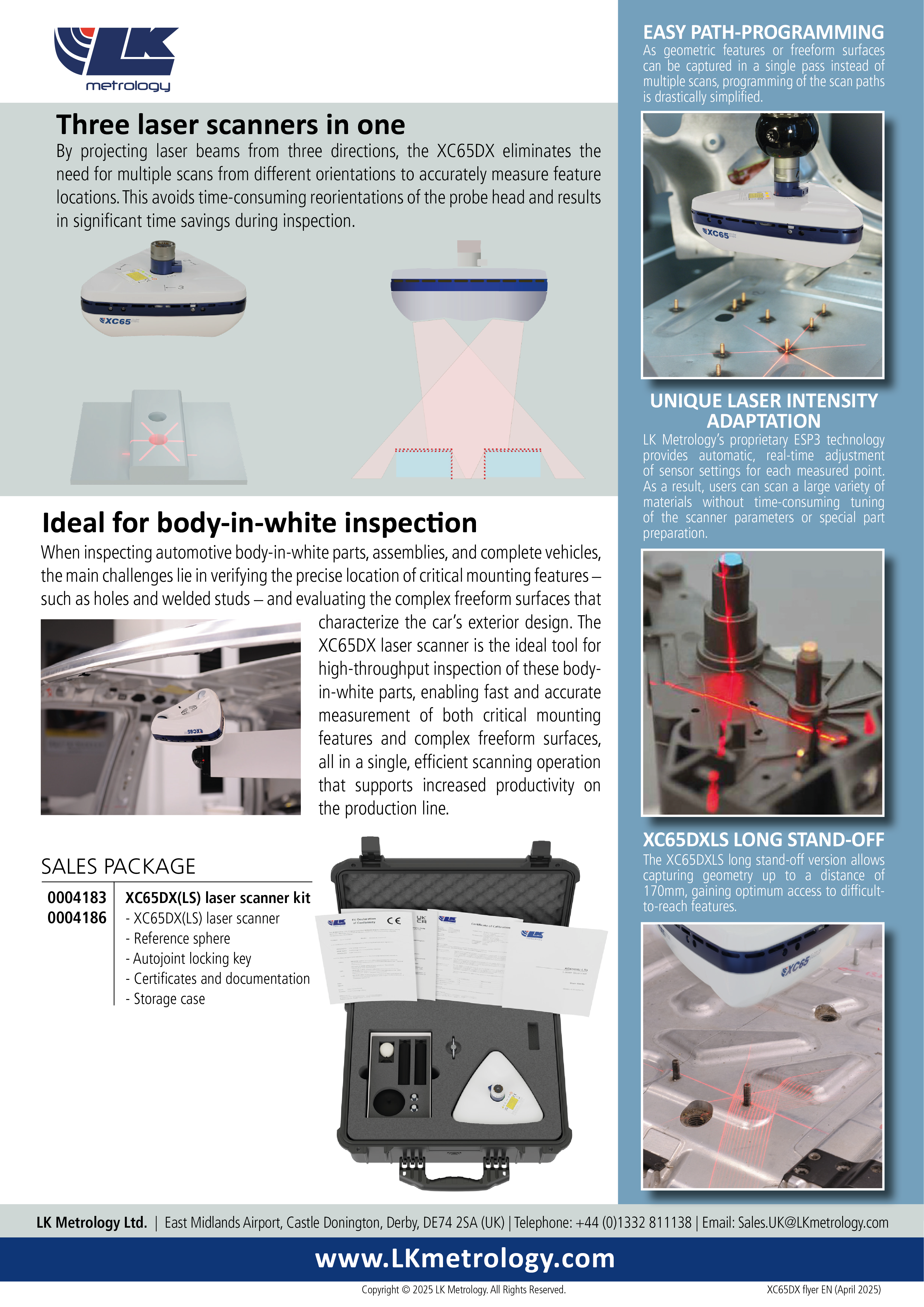 CMM Laser Scanner
