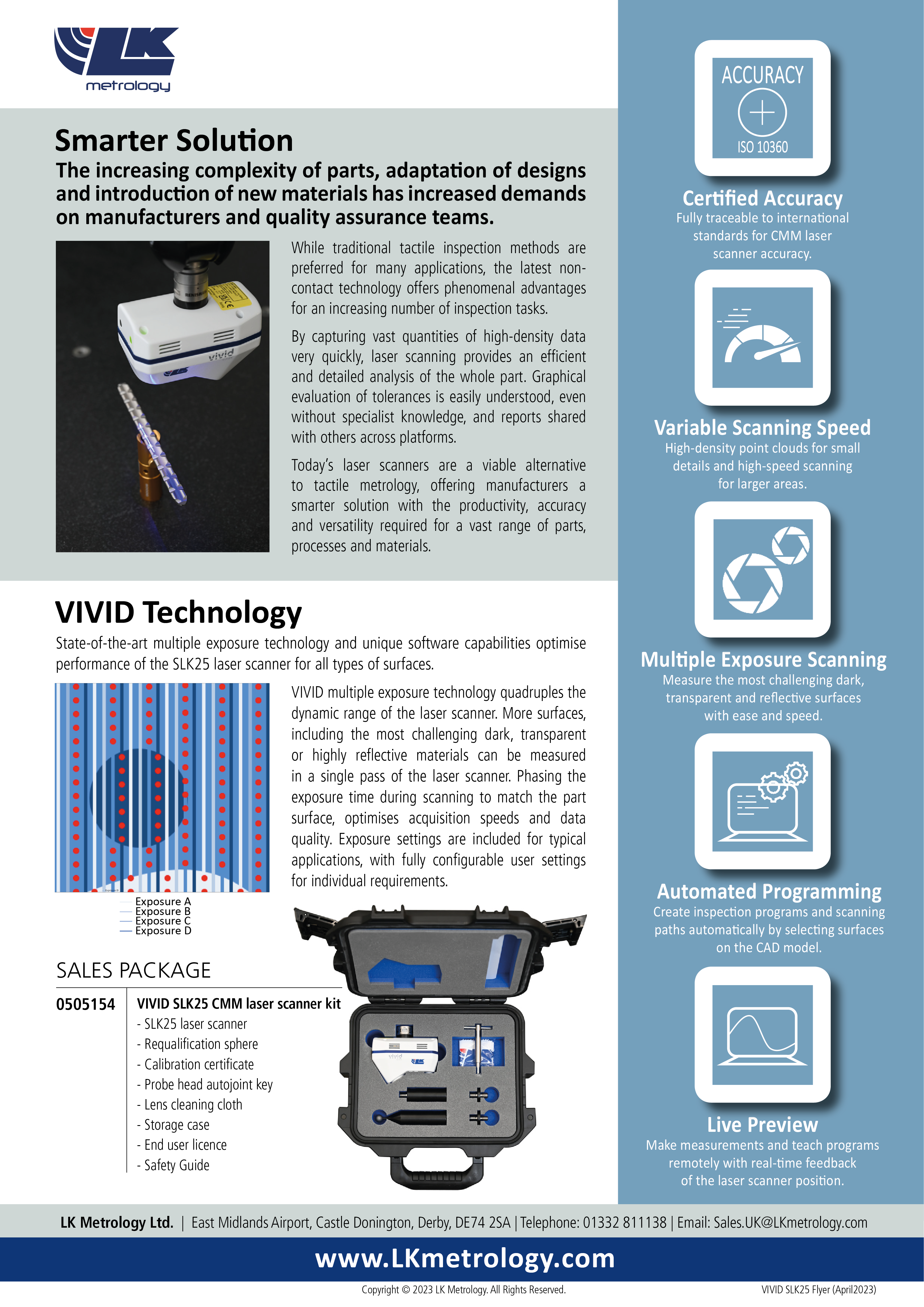 CMM Laser Scanner