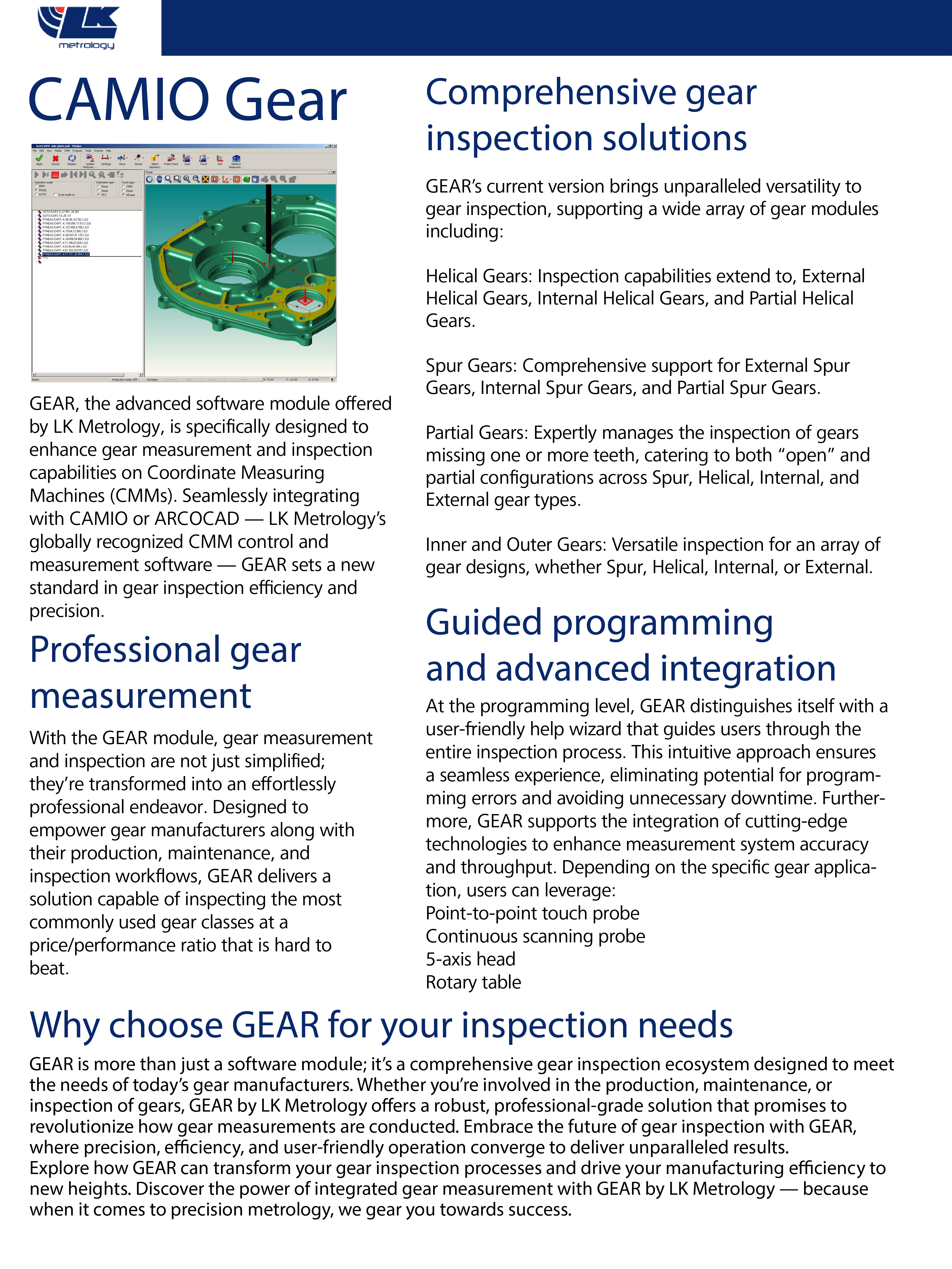 CMM Software