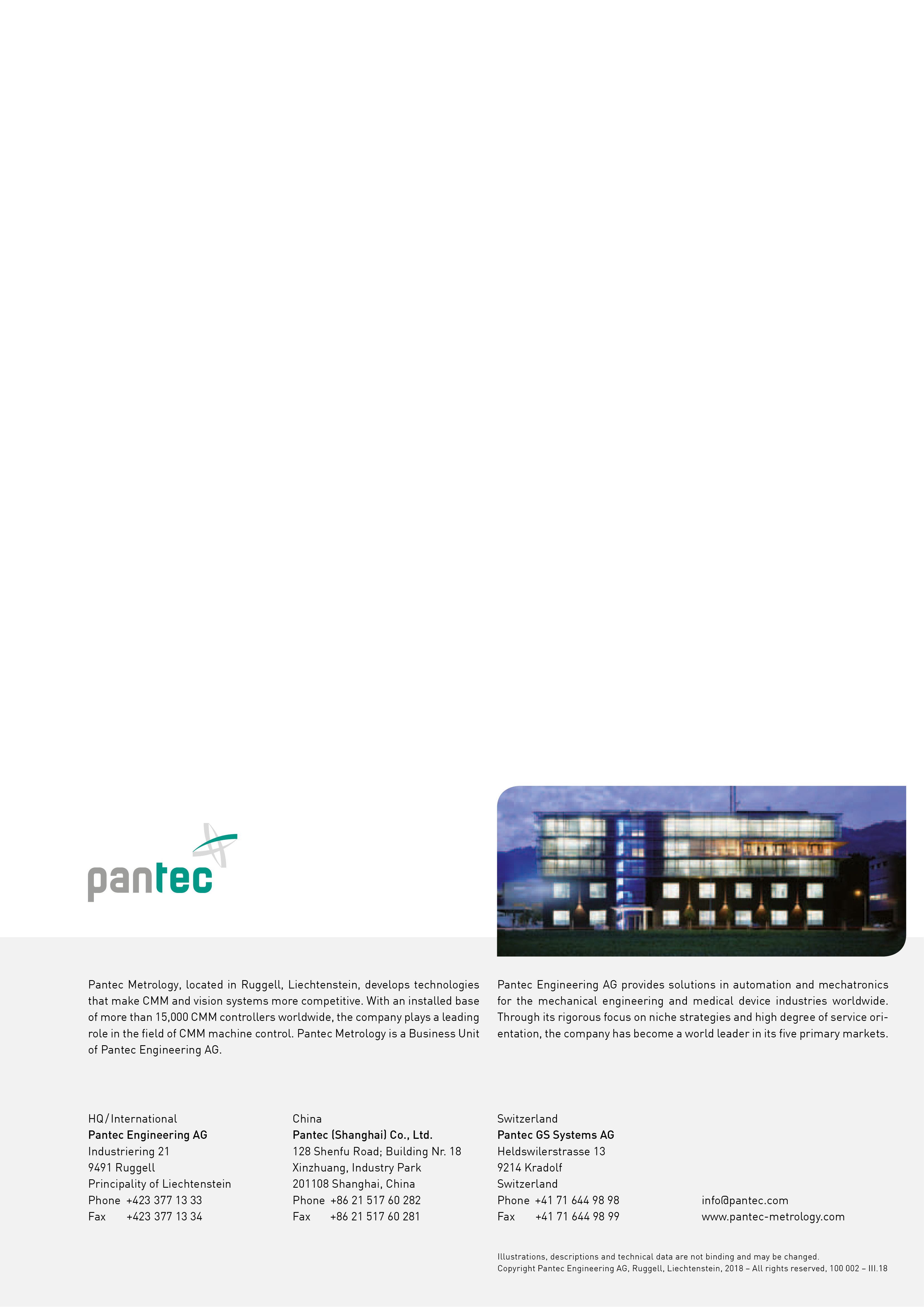 Retrofit Pantec