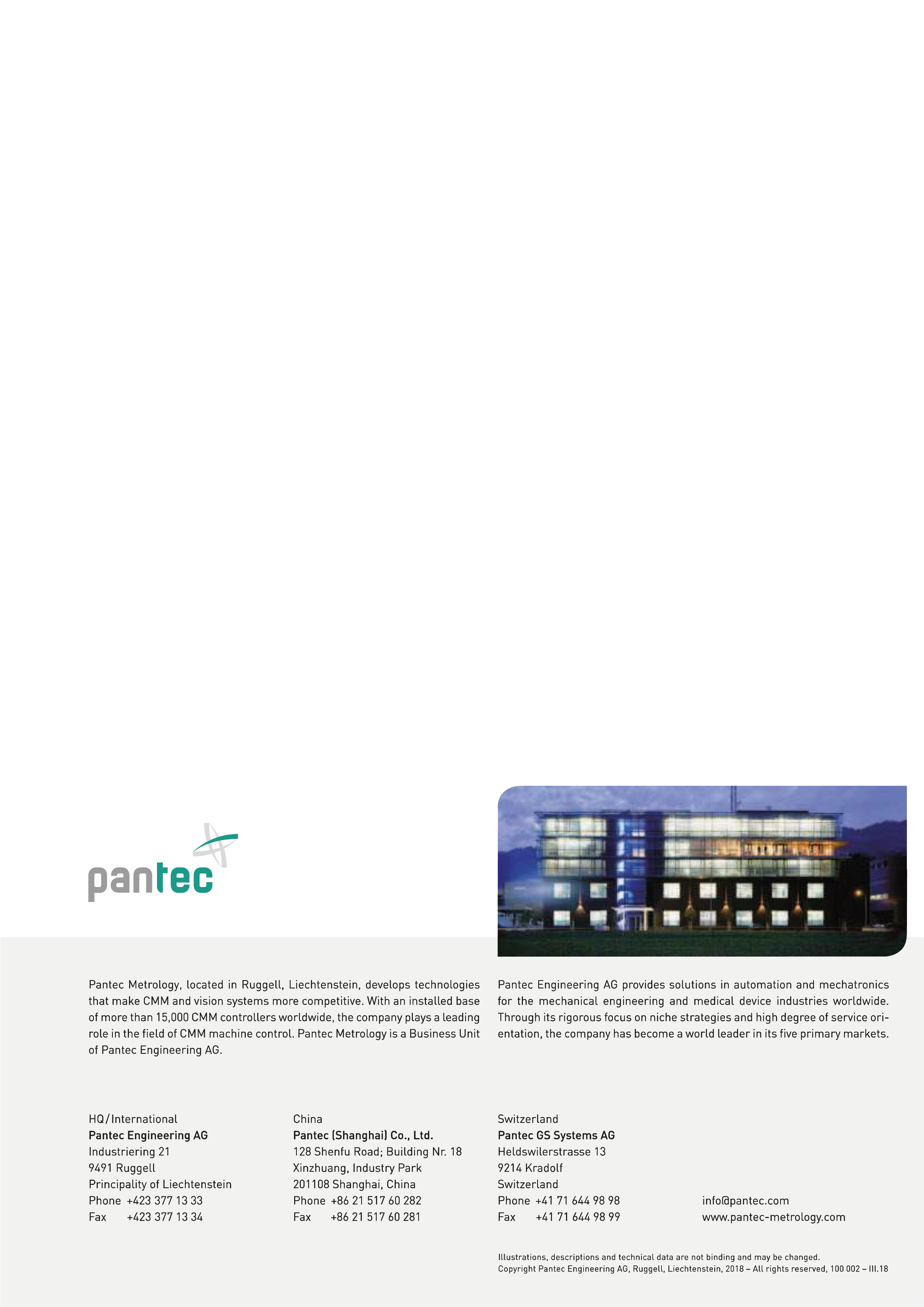 Retrofit Pantec