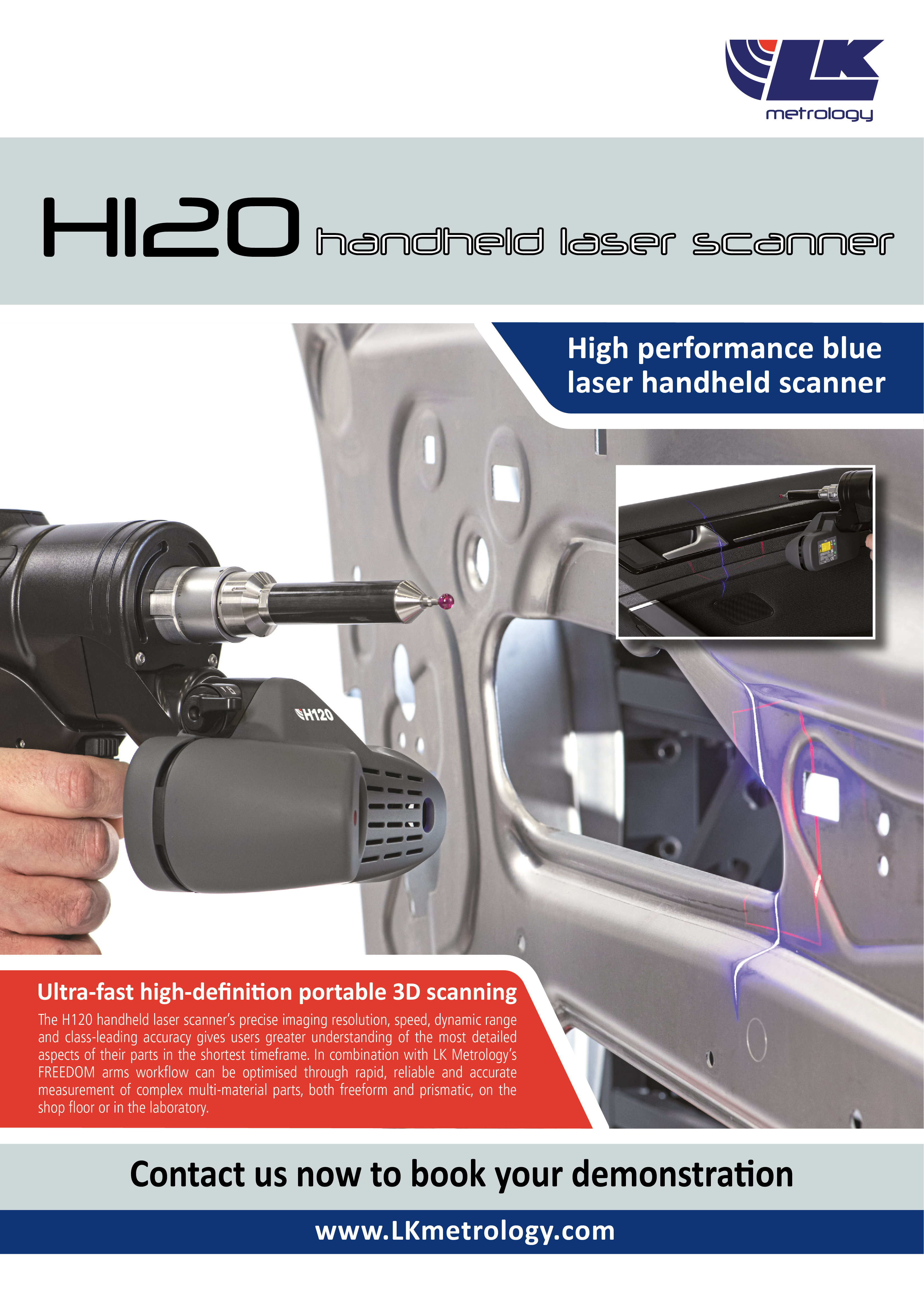 Scanner Laser 3D Portatil