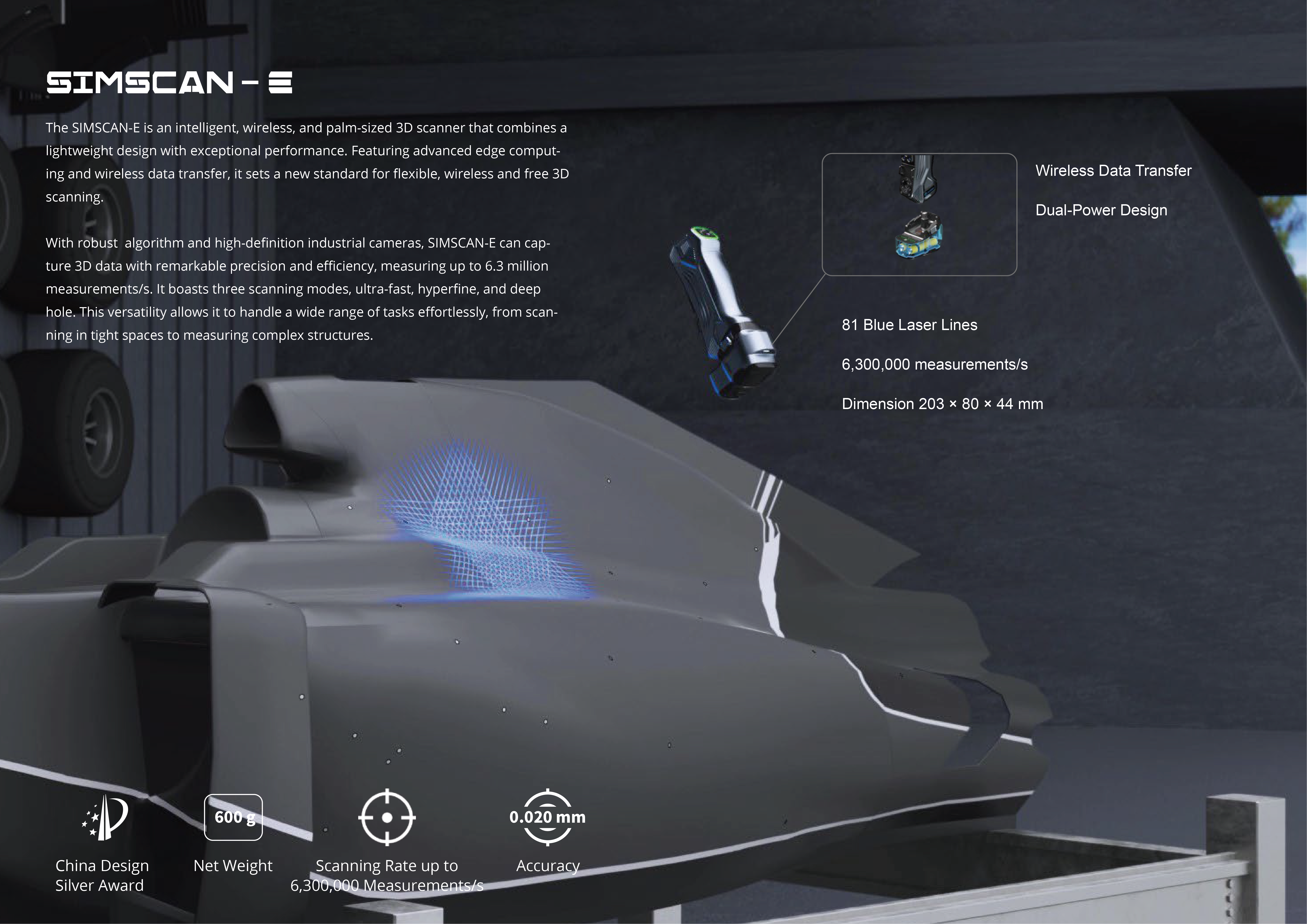 Scanner Laser Portatil
