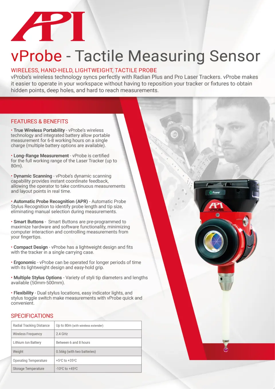 Acessorios Laser Tracker