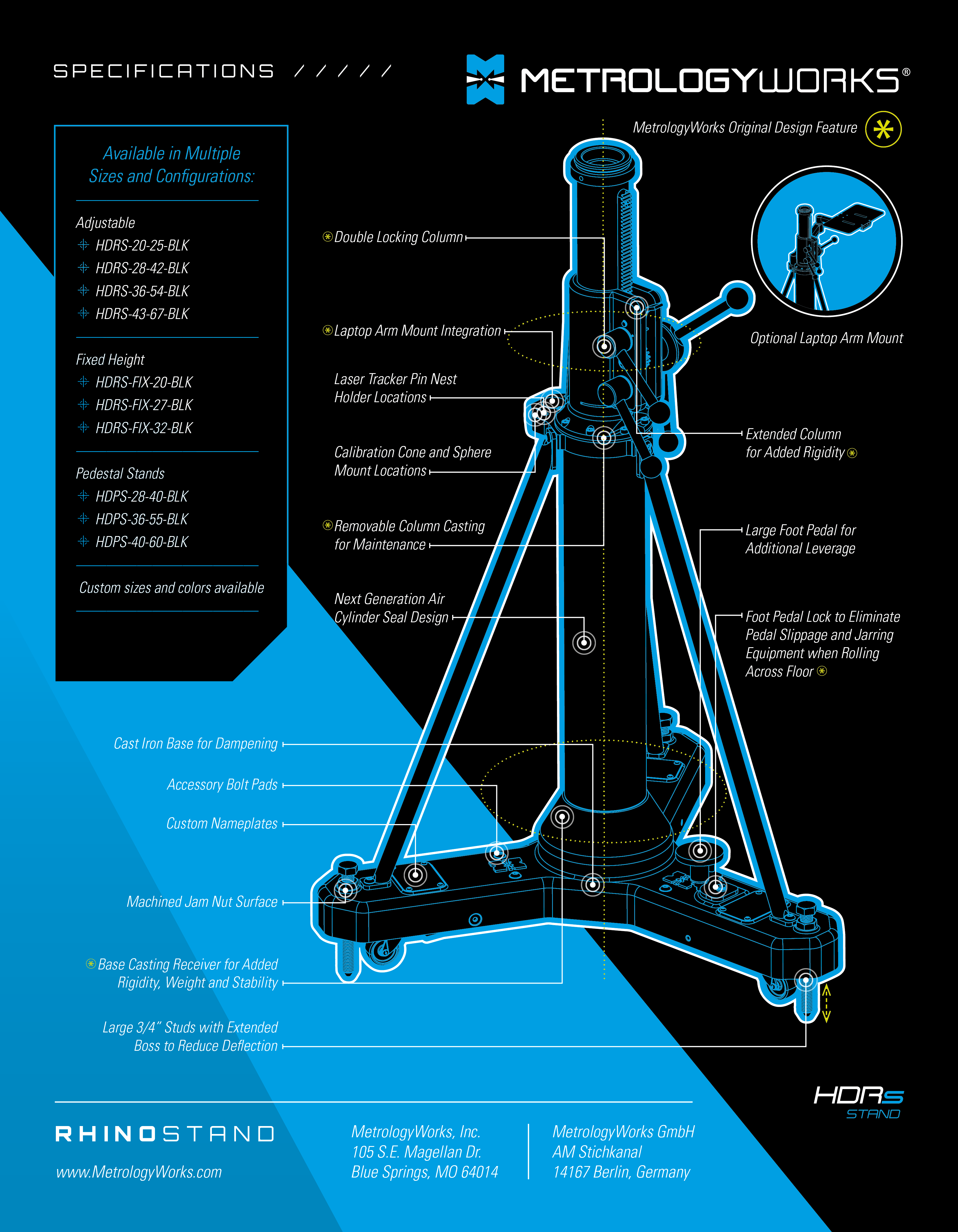 Acessorios Laser Tracker