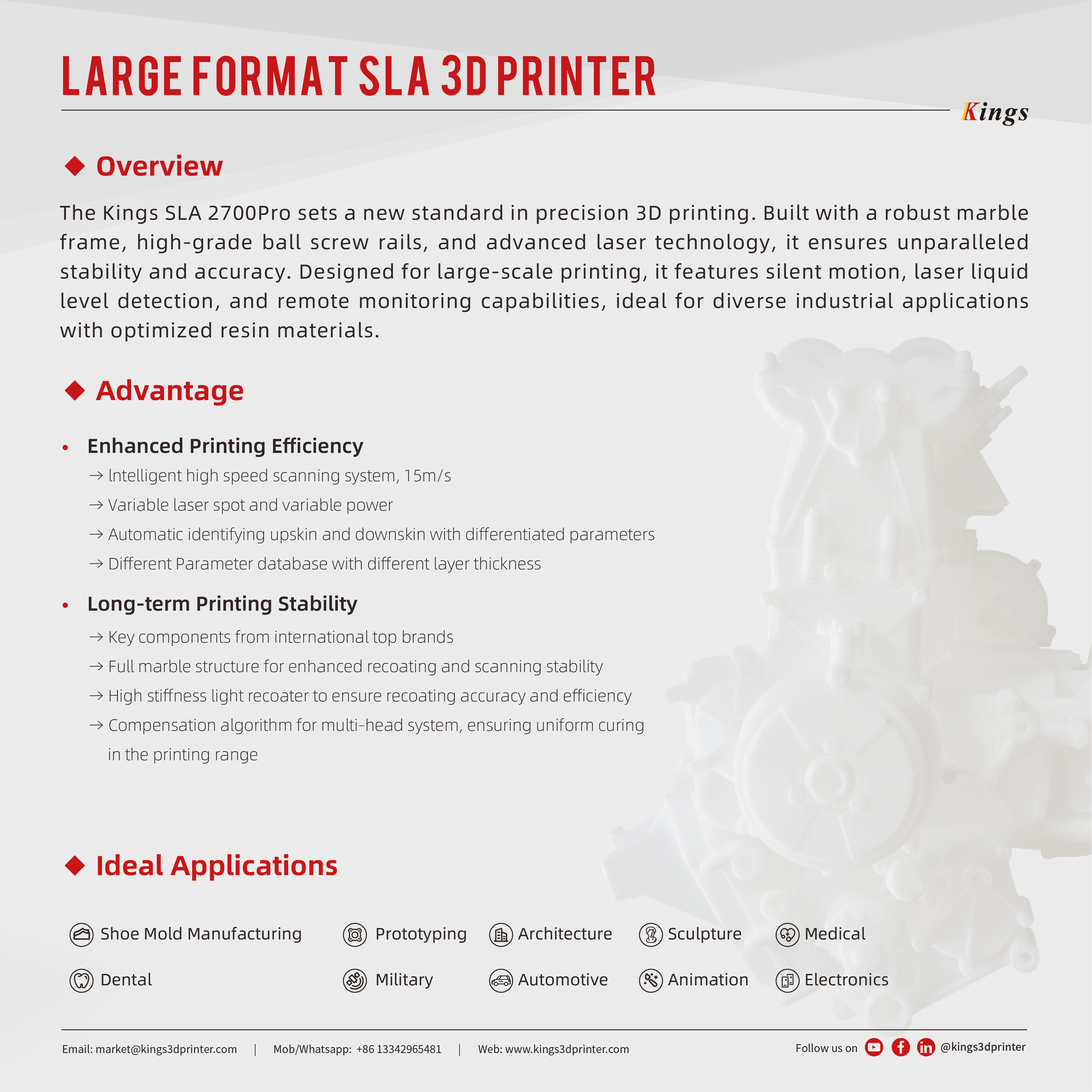 Impressoras 3D SLA DLP