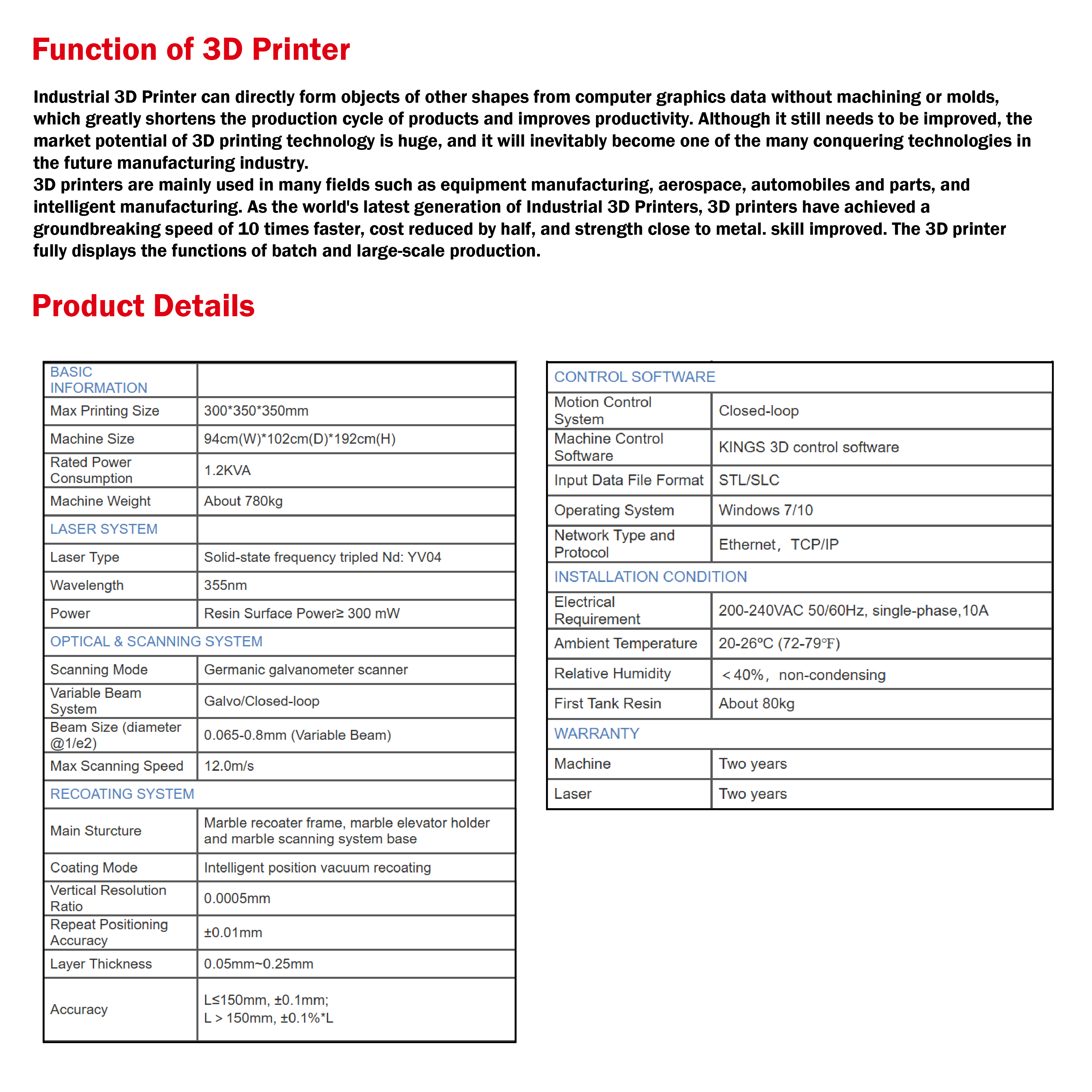 Impressoras 3D SLA DLP