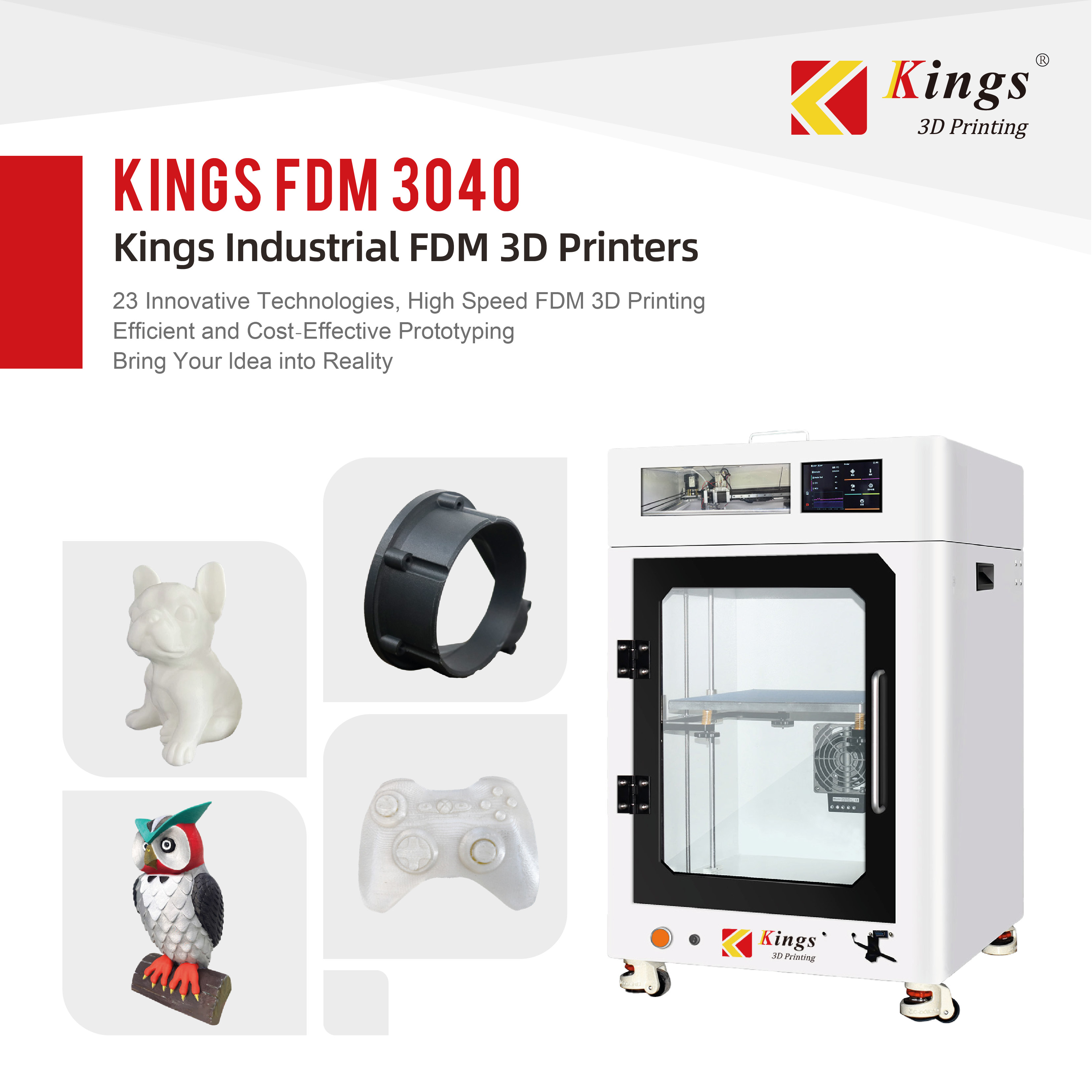 Impressoras 3D em FDM