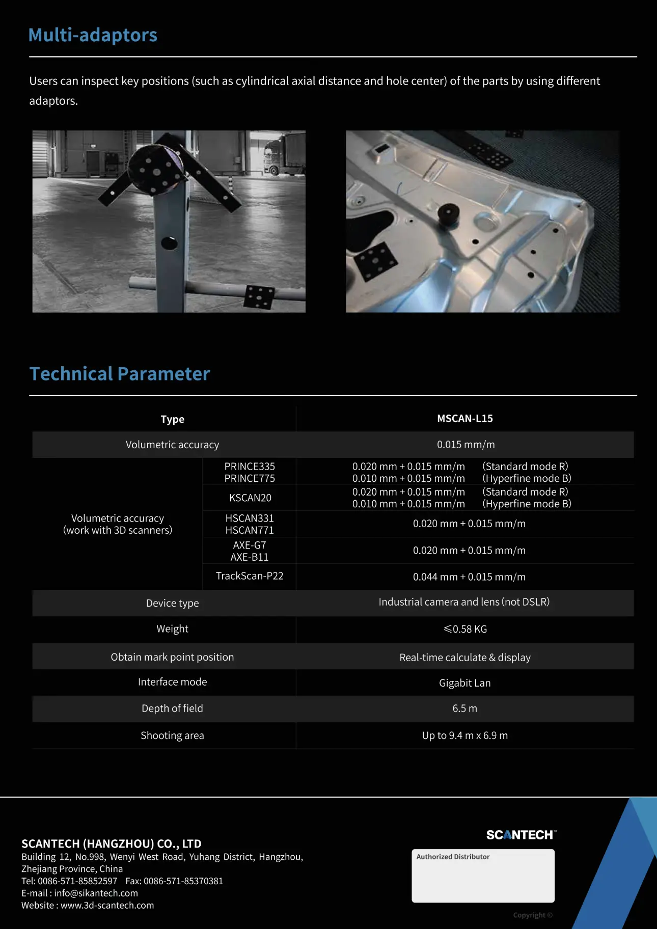 Scanner Laser Portatil