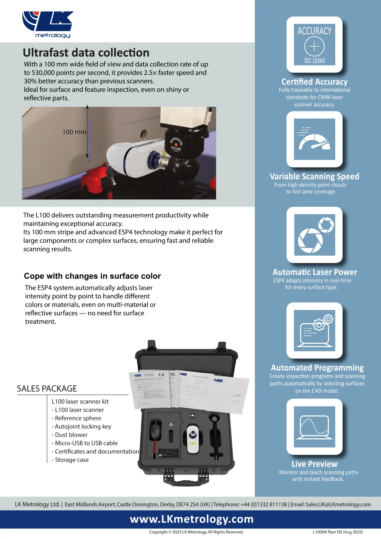 CMM Laser Scanner