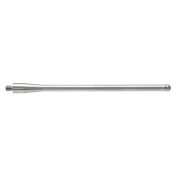 M4 Ø5 mm esfera de carboneto de tungsténio, haste de aço inoxidável, L 50 mm, EWL 35 mm