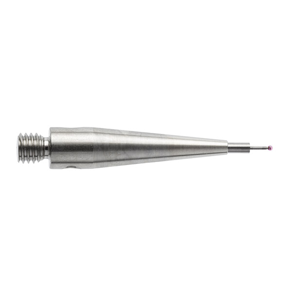 M3 Ø0.5 mm bola de rubi, haste de carboneto de tungsténio, L 21 mm, EWL 2 mm