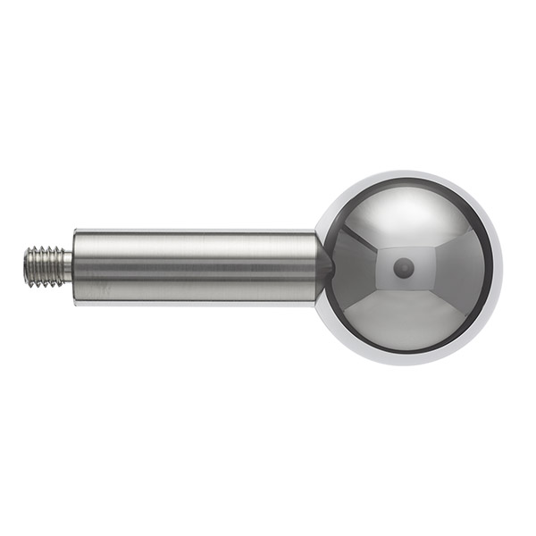 Ø25 mm esfera de referência (esfera de referência e haste apenas), esfera de carboneto de tungsténio