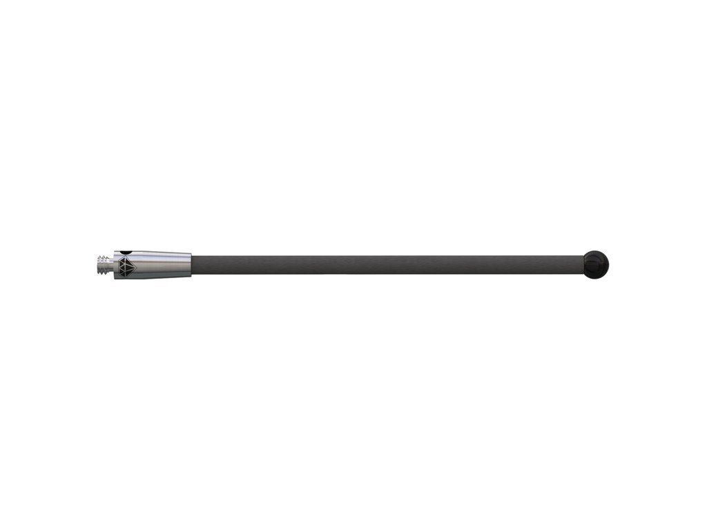 M2 Ø3.0 mm bola revestida a diamante, haste de fibra de carbono, L 50.0 mm, EWL 47.0 mm