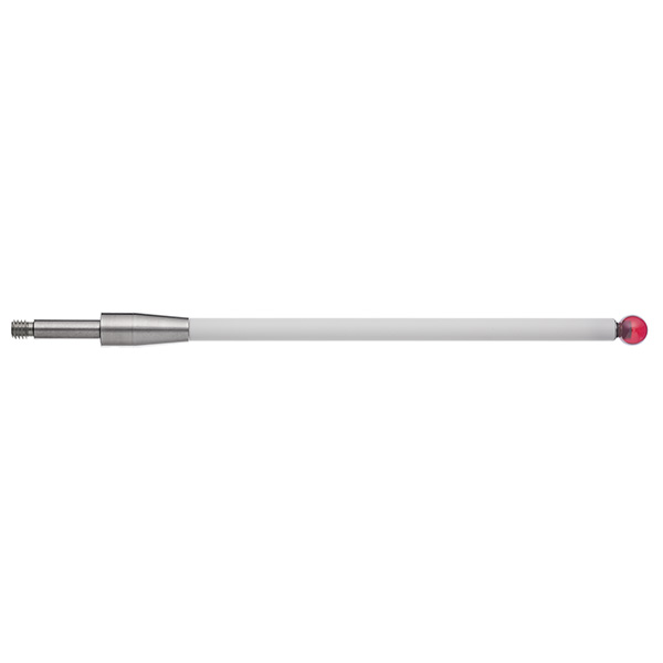 M4 Ø6 mm ruby ball, star stylus centre, ceramic stem, L 100 mm, EWL 88.5 mm