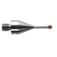 M4 Ø2 mm ruby ball, stainless steel stem, L 19 mm, EWL 9.2 mm