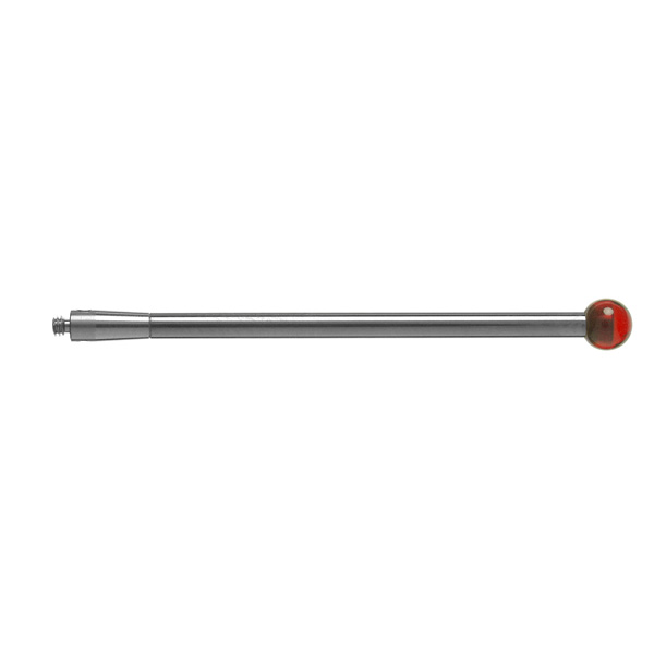 M2 Ø5 mm ruby ball, tungsten carbide stem, L 50 mm, EWL 50 mm