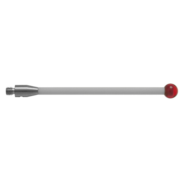 M3 Ø5 mm ruby ball, ceramic stem, L 50 mm, EWL 50 mm