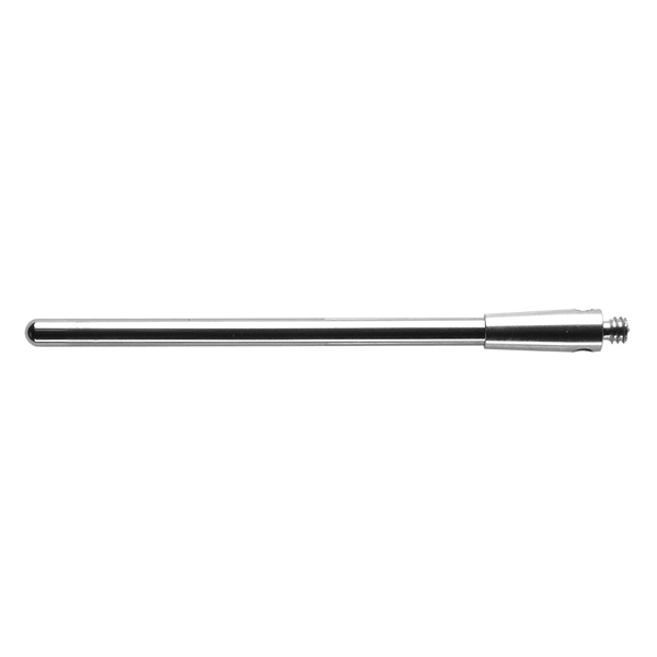 M2 Ø2 mm carboneto de tungsténio cilindro com extremidade esférica, haste de carboneto de tungsténio, L 40mm