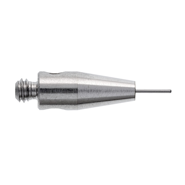 Palpador terminado en semiesfera paralela de carburo de tungsteno M2 Ø0,3 mm, L 10 mm, LTU 2,7 mm