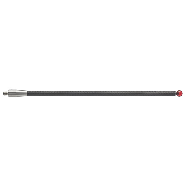 M4 Ø6 mm bola de rubi, haste de fibra de carbono, L 100 mm, EWL 88.5 mm