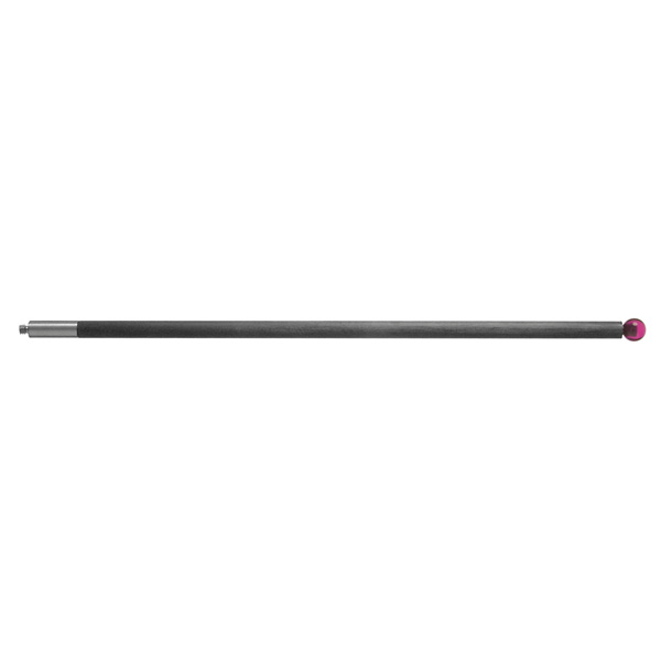 M2 Ø4 mm bola de rubi, haste de fibra de carbono, L 100 mm, EWL 100 mm