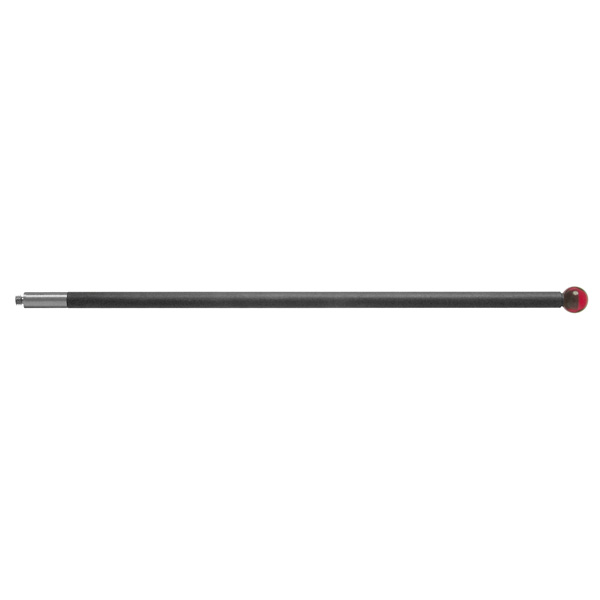 M2 Ø5 mm bola de rubi, haste de fibra de carbono, L 100 mm, EWL 100 mm