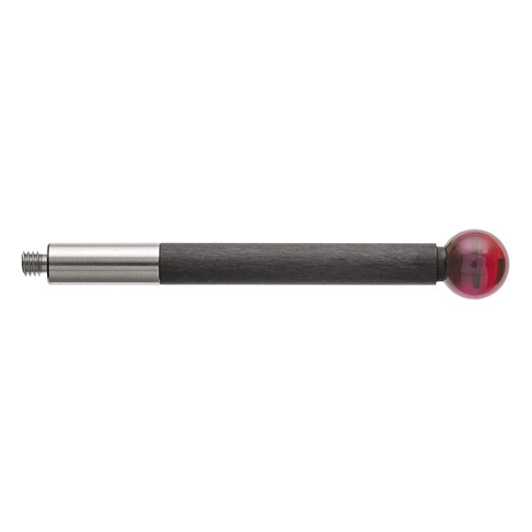 M2 Ø5 mm ruby ball, carbon fibre stem, L 30 mm, EWL 30 mm