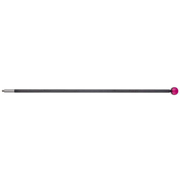 M3 Ø10 mm bola de rubi, haste de fibra de carbono, L 200 mm, EWL 200 mm
