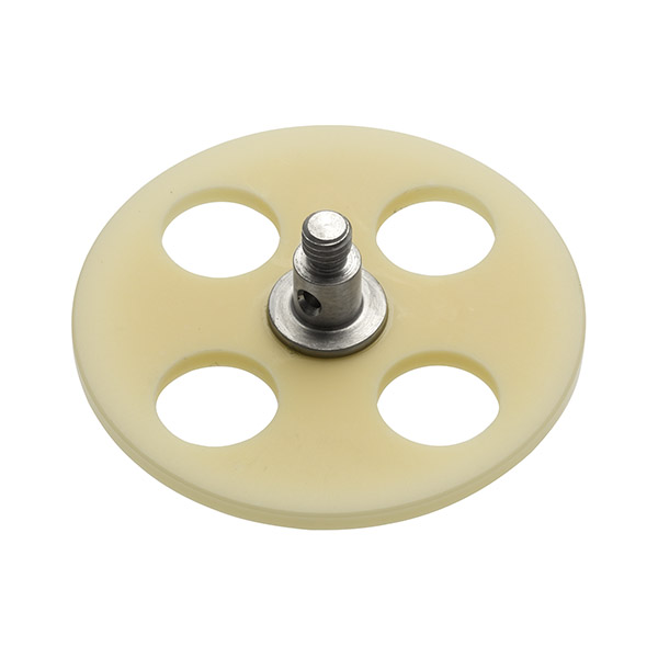 Disco de cerámica M3 de Ø30 mm, 1,5 mm de grosor, sin rodillo bola