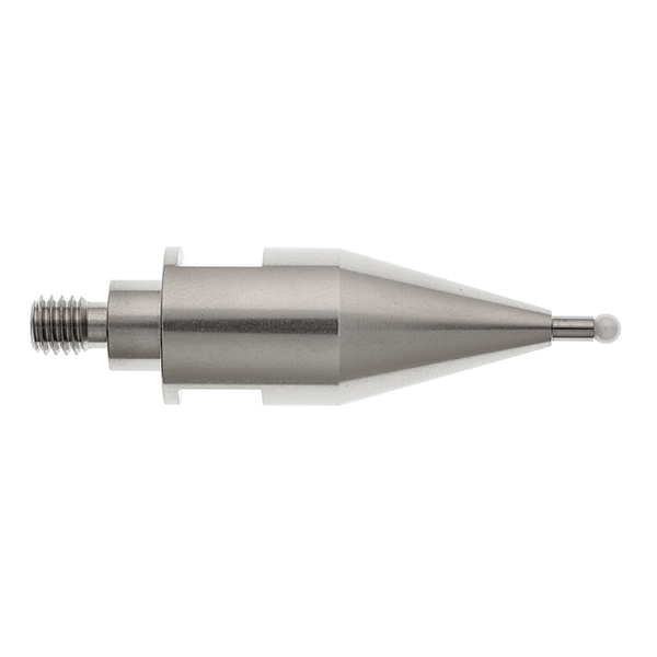 Palpador cónico de M6 Ø3 para brazos Faro, L 43 mm, LTU 5,4 mm