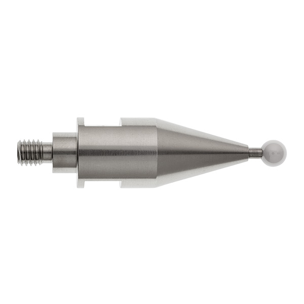 M6 Ø6 mm bola de óxido de zircónio, cone palpador para Faro arms, L 43 mm, EWL 5.4 mm
