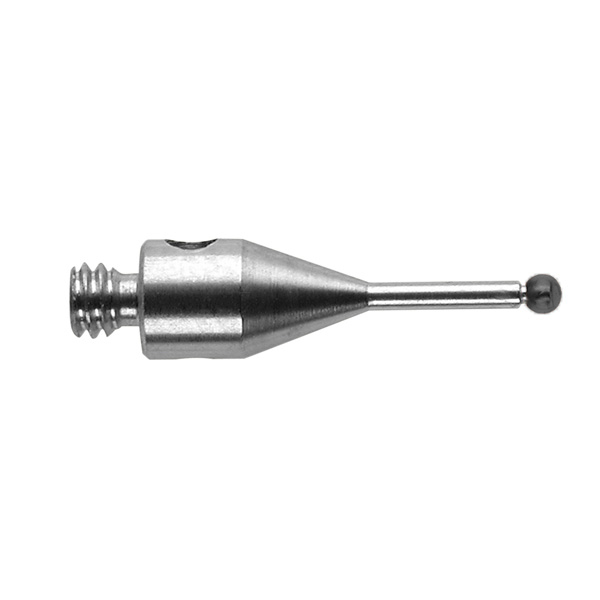 M2 Ø1 mm bola de nitreto de silício, haste de aço inoxidável, L 10 mm, EWL 4.5 mm
