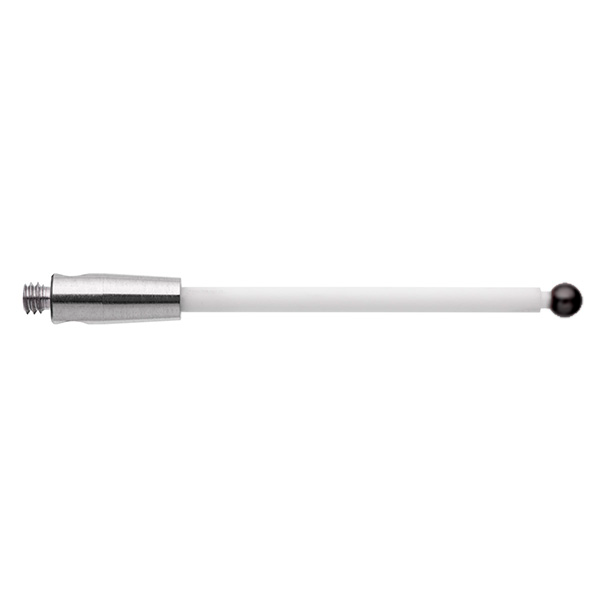 M2 Ø2 mm bola de nitreto de silício, haste de cerâmica, L 30 mm, EWL 22.5 mm