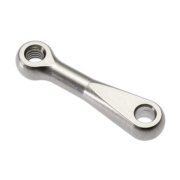 Palpador acodado de acero inoxidable M4, L 27,6 mm