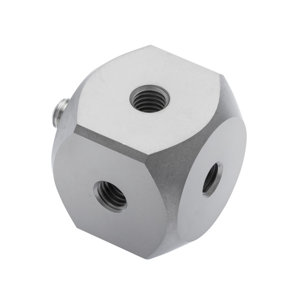 M5 titânio cubo, L 20 mm, W 20 mm