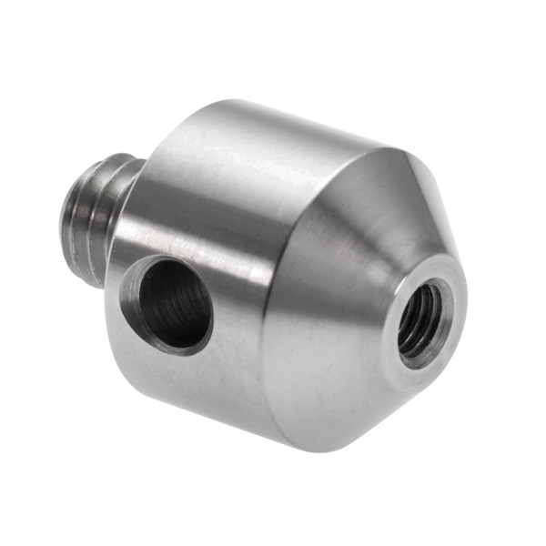 Adaptador de acero inoxidable M5 a M3, L 10 mm