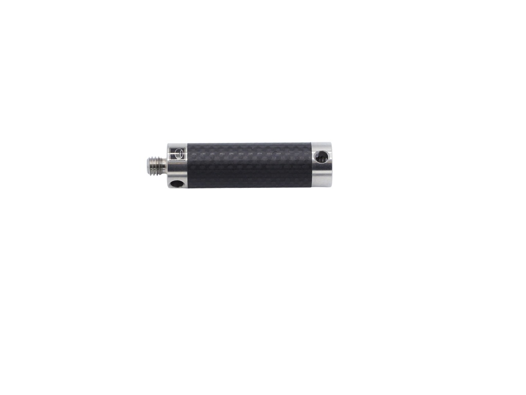 M5 termoestável fibra de carbono extensão, L 40 mm, Dia 11 mm