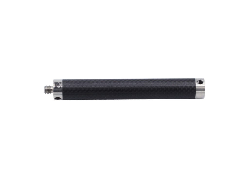 M5 termoestável fibra de carbono extensão, L 100 mm, Dia 11 mm