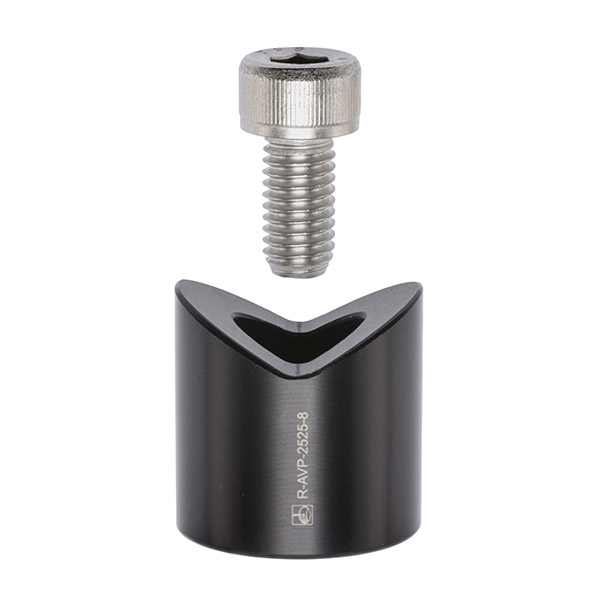 Ø25.1 mm × 25.0 mm adjustable V post with M8 thread