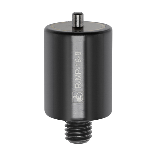 Ø19.1 mm × 25.0 mm magnetic pin standoff with M8 thread