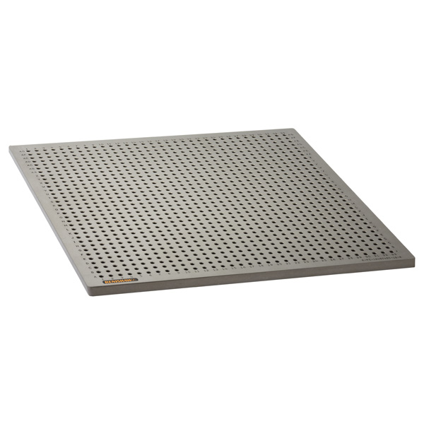 M6 CMM Aluminium plate, 12.7 mm × 450.0 mm × 450.0 mm
