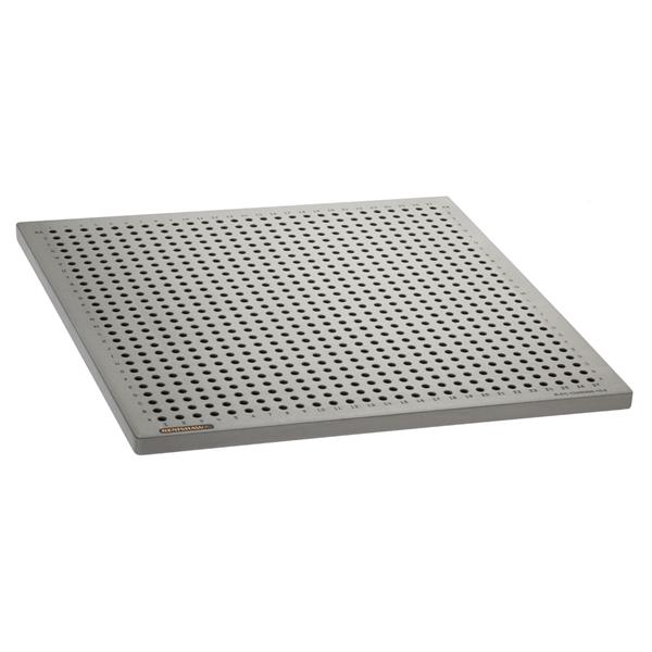 M8 CMM Aluminium plate, 12.7 mm × 450.0 mm × 450.0 mm