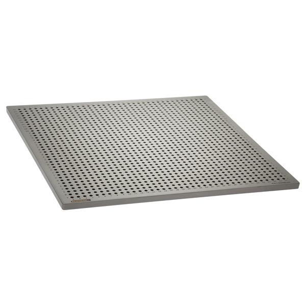 M8 CMM Aluminium plate, 19.1 mm × 600.0 mm × 600.0 mm