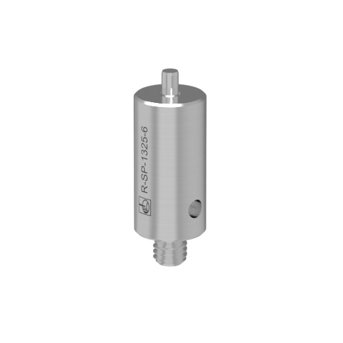 Ø12.7 mm × 25.0 mm 303 aço inoxidável pino espaçador com M6 rosca